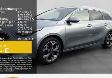 Kia ceed Sportswagon 69.755 km 17.480 &euro; Bochum 44892