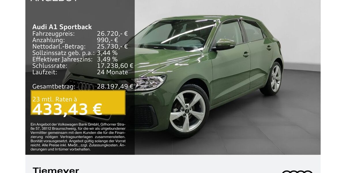 Audi A1 22.496 km 25.980 &euro; Bochum 44809