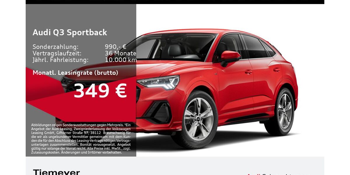 Audi Q3 11.840 km 43.650 &euro; Dorsten 46284