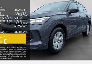 VW Tiguan 7.930 km 34.220 &euro; Duisburg 47059
