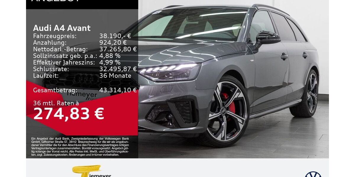 Audi A4 19.933 km 37.770 &euro; Bochum 44892