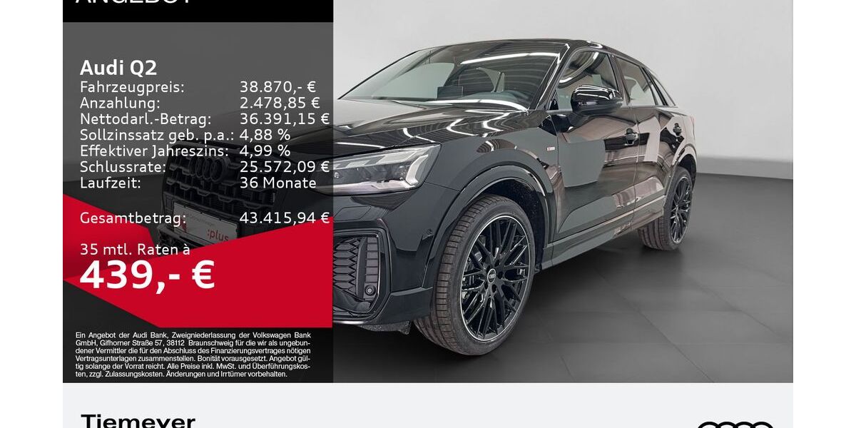 Audi Q2 5.999 km 38.870 &euro; Bochum 44809