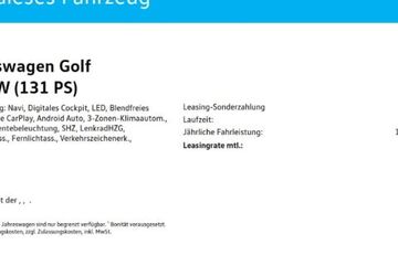 VW Golf 65.980 km 19.990 &euro; Mülheim 45478