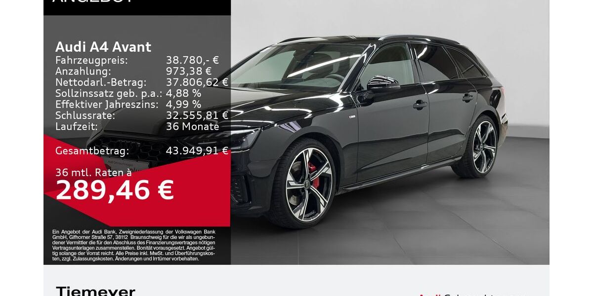 Audi A4 23.525 km 38.180 &euro; Dorsten 46284
