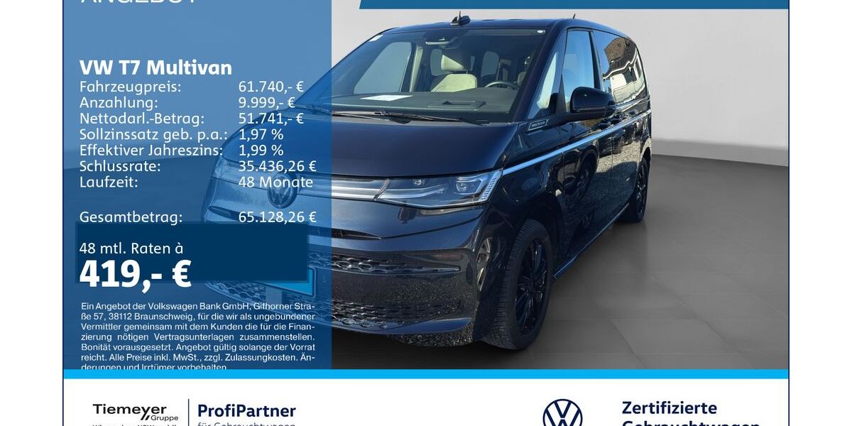 VW T7 Multivan 29.872 km 61.210 &euro; Recklinghausen 45663