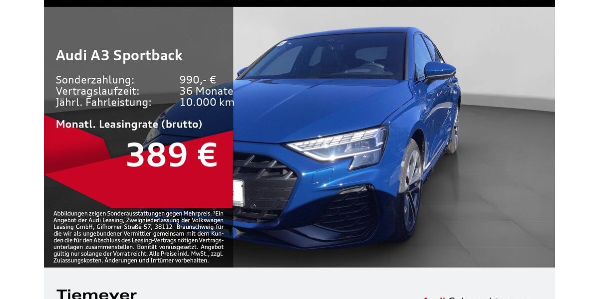 Audi A3 7.390 km 43.290 &euro; Gelsenkirchen 45894