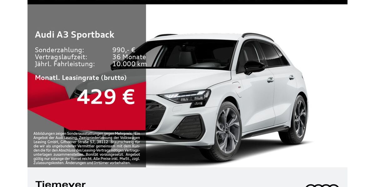 Audi A3 8.544 km 42.970 &euro; Bochum 44809