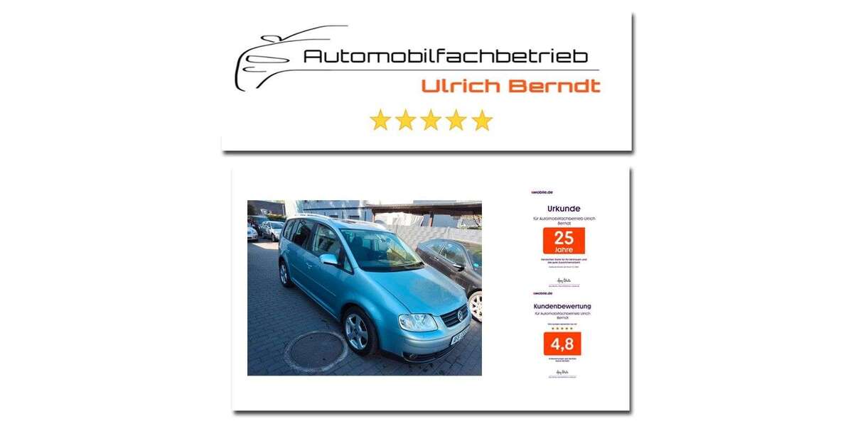 VW Touran 124.859 km 5.250 &euro; Essen 45307