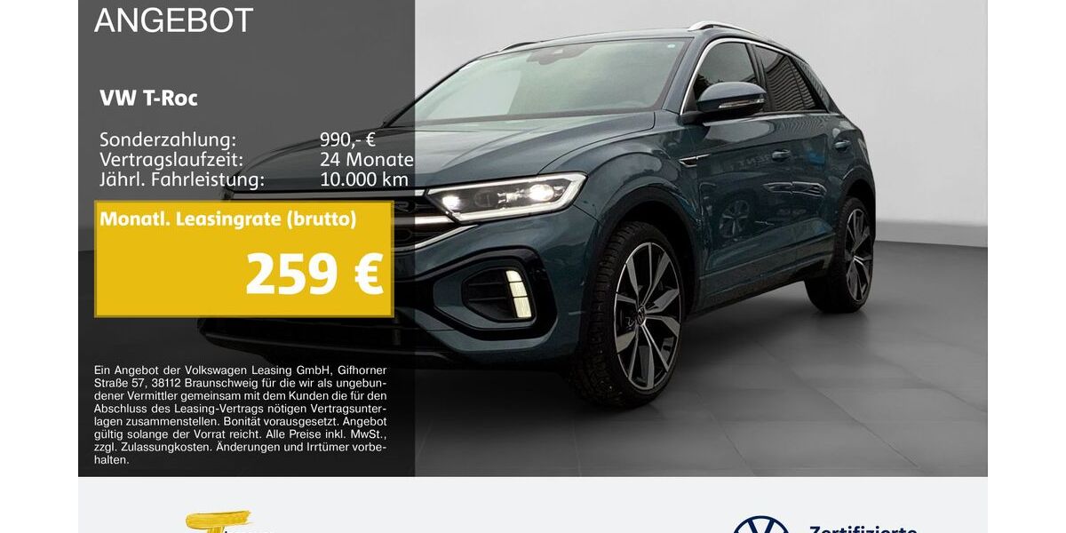 VW T-Roc 15.113 km 31.950 &euro; Herne 44653