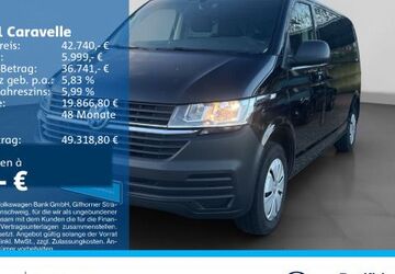 VW T6 Caravelle 52.231 km 41.770 &euro; Recklinghausen 45663