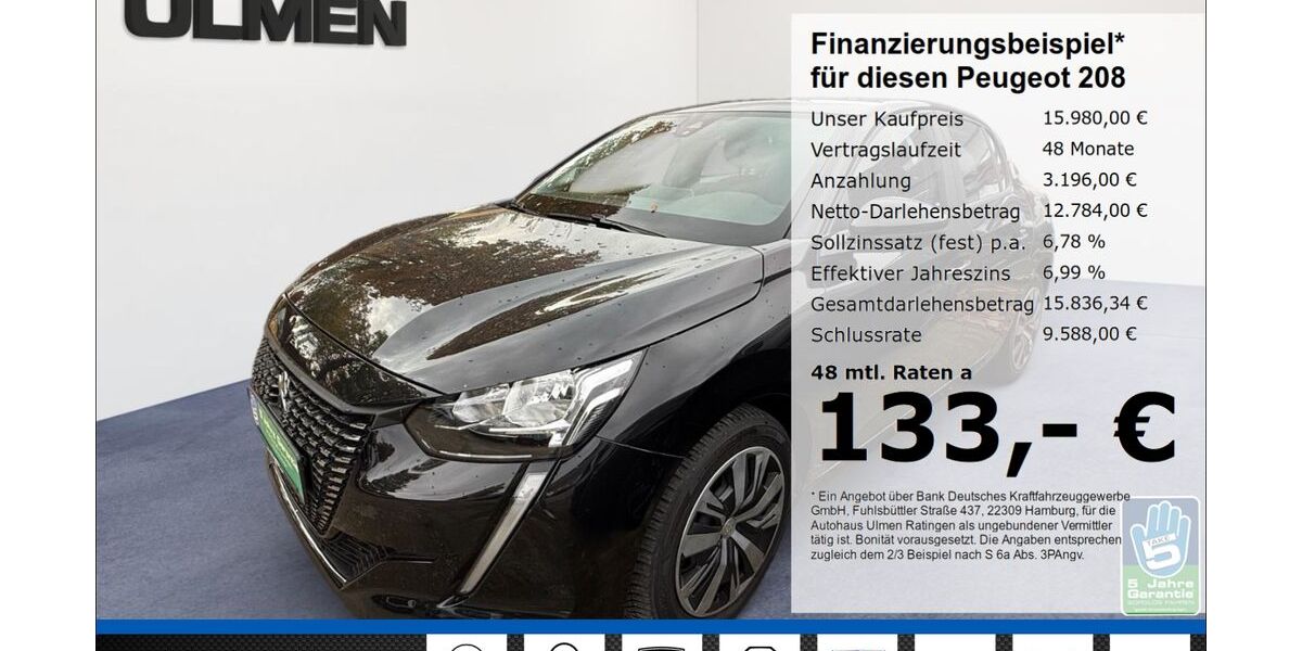 Peugeot 208 24.070 km 15.380 &euro; Ratingen 40880