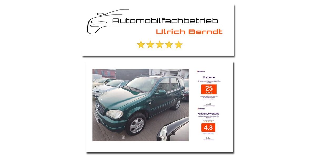 Mercedes-Benz ML 320 104.000 km 8.950 &euro; Essen 45307