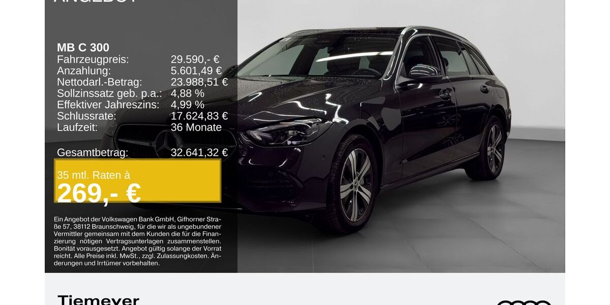 Mercedes-Benz C 300 62.754 km 29.110 &euro; Bochum 44809