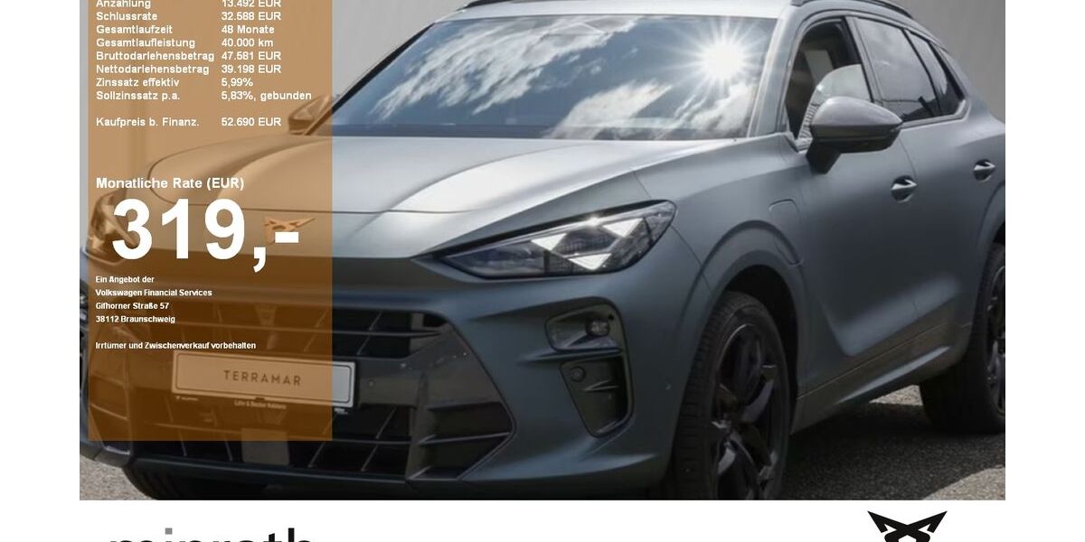 Cupra Terramar 5.072 km 49.320 &euro; Moers-Hülsdonk 47441