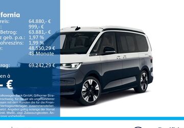 VW T7 California 7.325 km 64.880 &euro; Recklinghausen 45663
