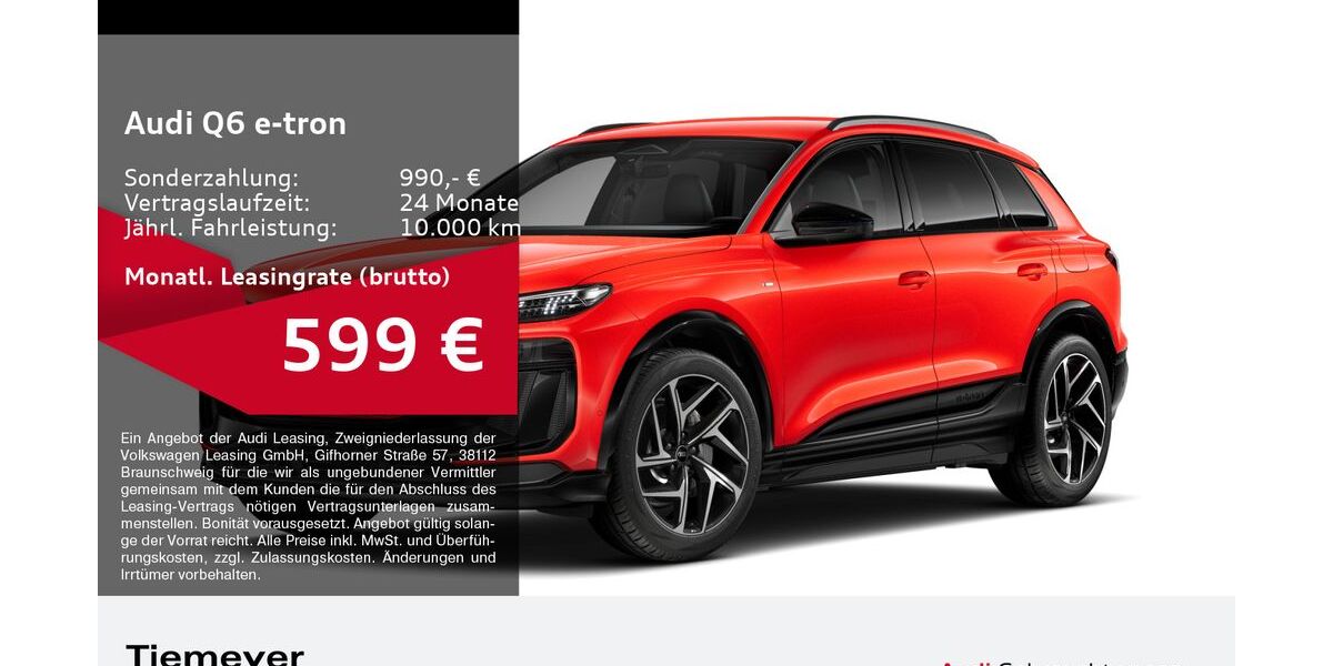 Audi Q6 e-tron 11.496 km 70.330 &euro; Dorsten 46284