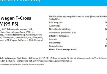 VW T-Cross 41.093 km 16.390 &euro; Wuppertal 42109