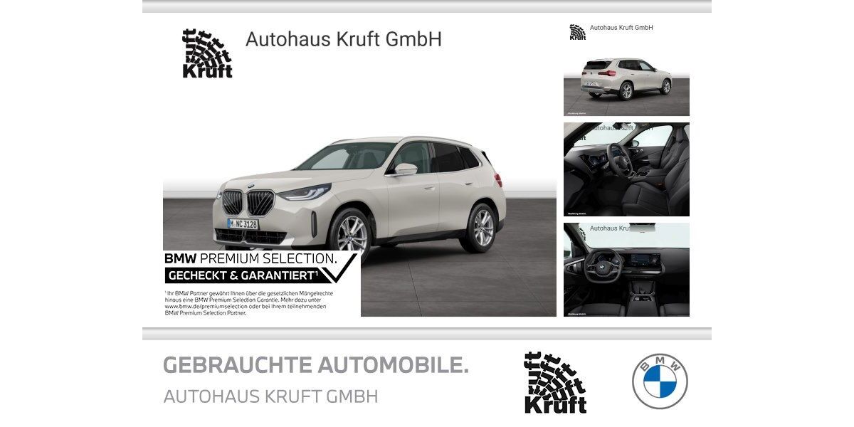 BMW X3 13.617 km 48.799 &euro; Oberhausen 46117