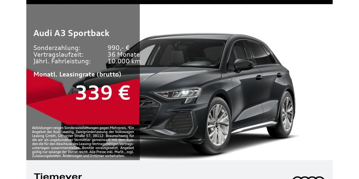 Audi A3 25.553 km 34.180 &euro; Bochum 44809