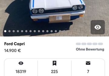 Ford Capri 2.560 km 14.900 &euro; Essen 45127