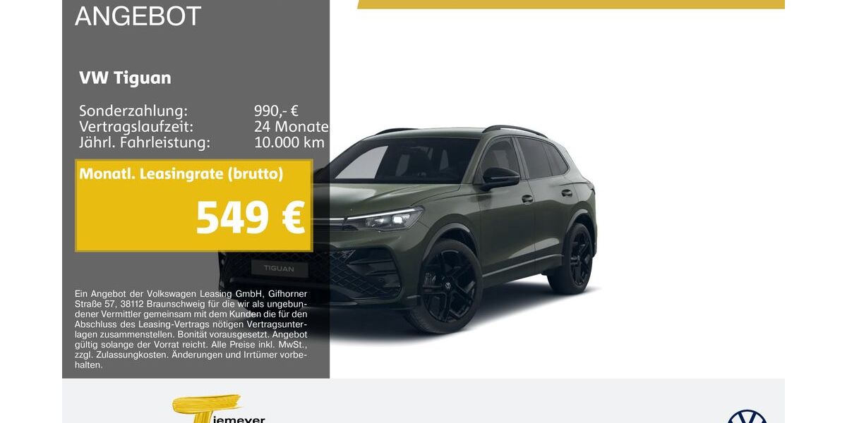 VW Tiguan 8.466 km 45.480 &euro; Bochum 44892