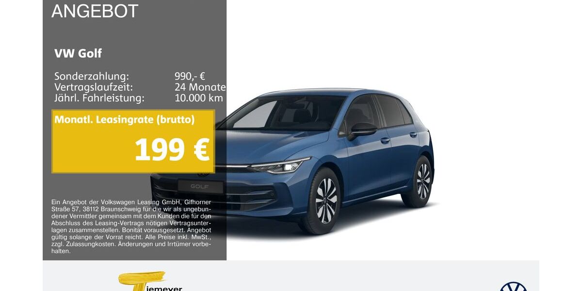 VW Golf 25.904 km 27.460 &euro; Bochum 44892